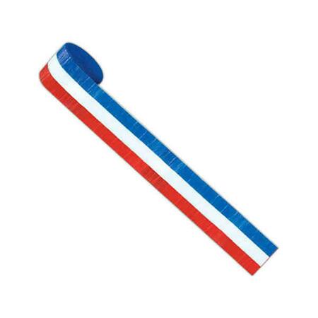 GOLDENGIFTS FR Red White And Blue - Crepe Streamer, 12PK GO48278